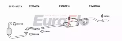 Система выпуска ОГ EuroFlo VOC3016D 4004A